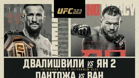 UFC 323: Ян vs Двалишвили - титул легчайшего веса в Лас-Вегасе