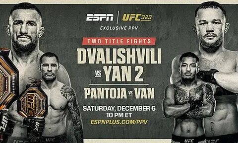 UFC 323: Ян vs Двалишвили - титул легчайшего веса в Лас-Вегасе