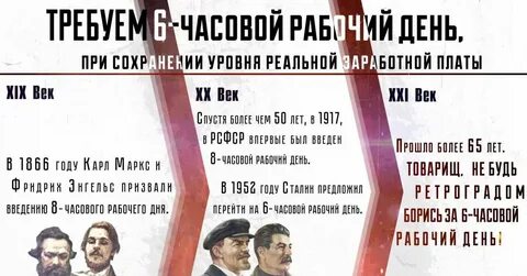В Госдуму внесен законопроект о 6-часовом рабочем дне