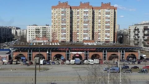Пожар на Правобережном рынке в Петербурге: паника и разрушения