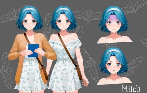 визуальная новелла графика