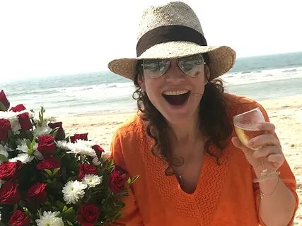 Алена Хмельницкая празднует день рождения в Таиланде