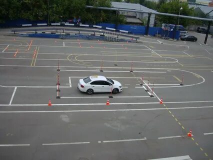 практический экзамен в городе