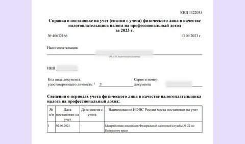 самозанятый заполняет документы