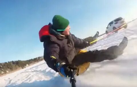 Калининградка получила тяжёлую травму головы при катании на тюбинге