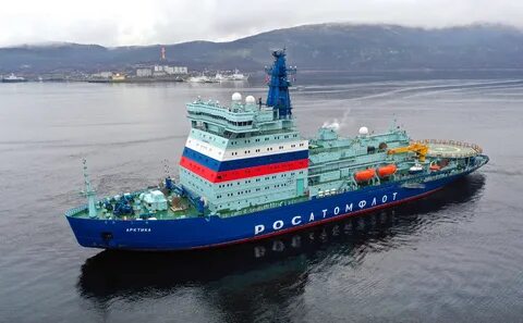 российские ледоколы в Арктике