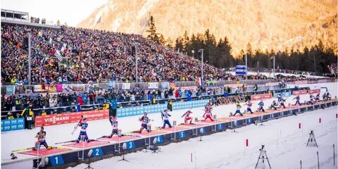 подиум этапа Кубка мира в Рупольдинге