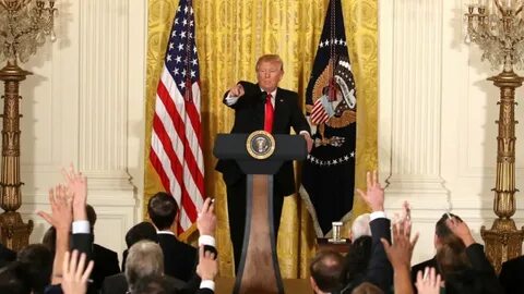 пресс-конференция трампа