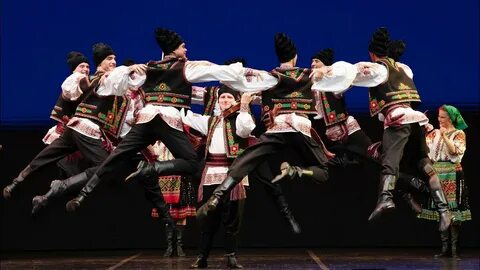 ансамбль Моисеева на сцене