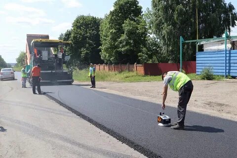 бригада дорожных рабочих Курской области