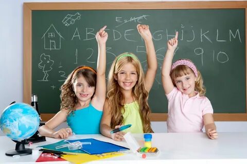 школьники на уроке английского языка