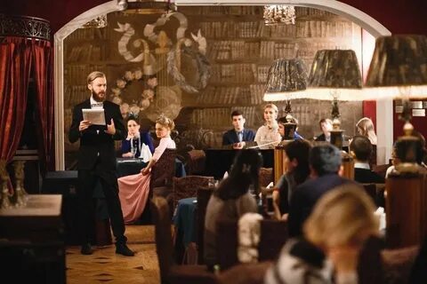 поэтическое мероприятие в кафе