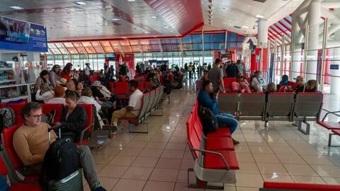 российские туристы Куба аэропорт