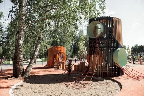 парк аттракционов с чебурашкой