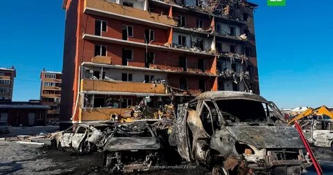 последствия взрыва в Новой Адыгее