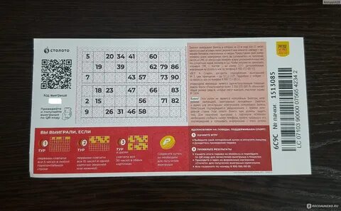 карта России с лотерейными выигрышами