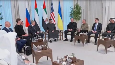 трехсторонние переговоры Абу-Даби