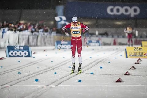 Йоханнес Клебо выигрывает гонку в Гомсе