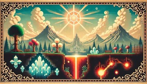 Terraria 1.4.5 выйдет 27 января с кроссовером Dead Cells и Palworld, а также новыми режимами и механиками