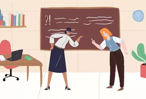 конфликт ученика и учителя