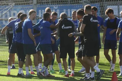 зимние сборы футболистов Зенита