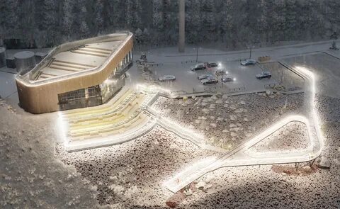 макет визит-центра Красноярск