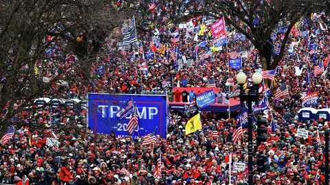 митинг сторонников Трампа в Айове
