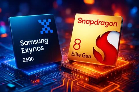 чипы Exynos 2600 и Snapdragon