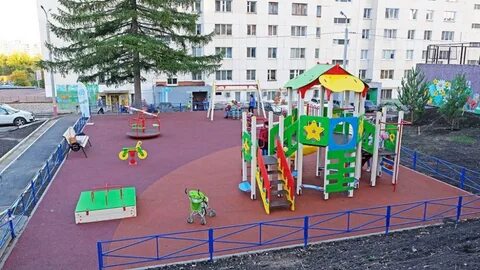 Уфа дворовая территория