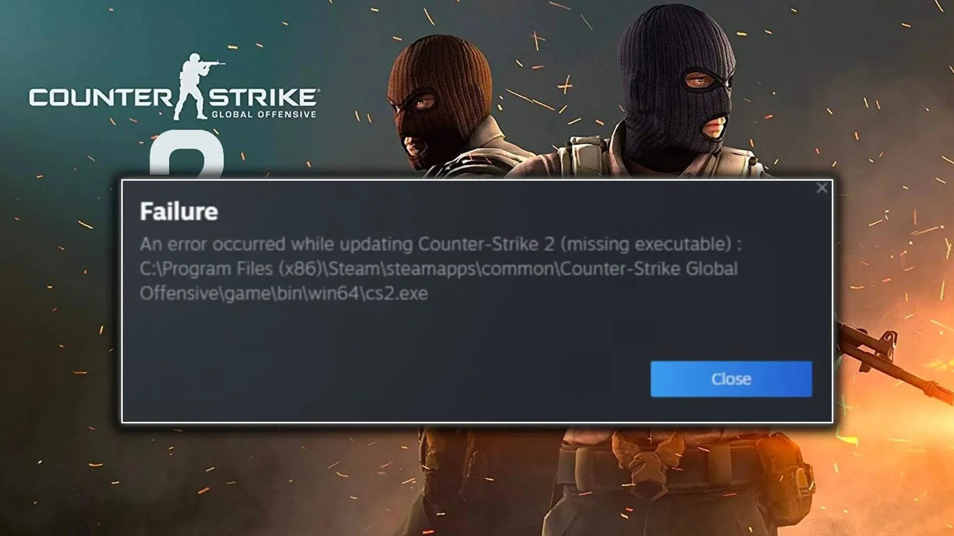 CS:GO launch fix