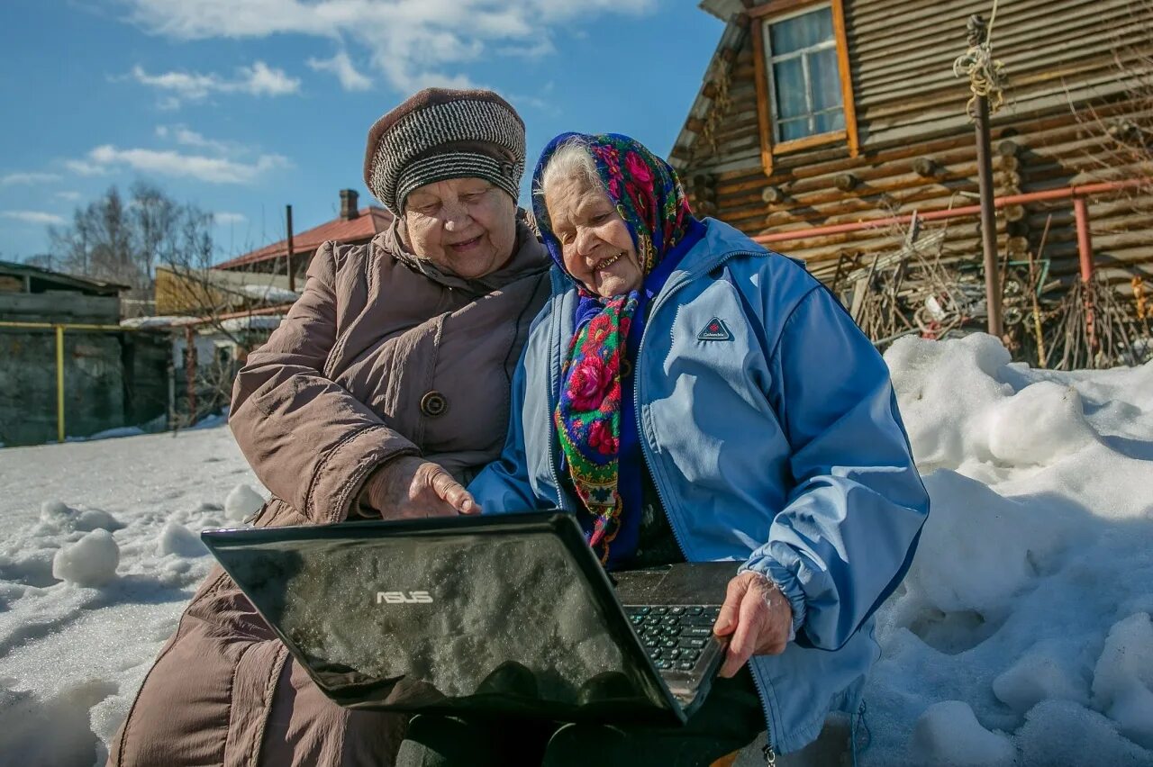 интернет в русской деревне
