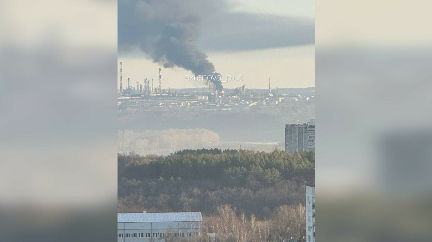 нефтеперерабатывающий завод Уфа