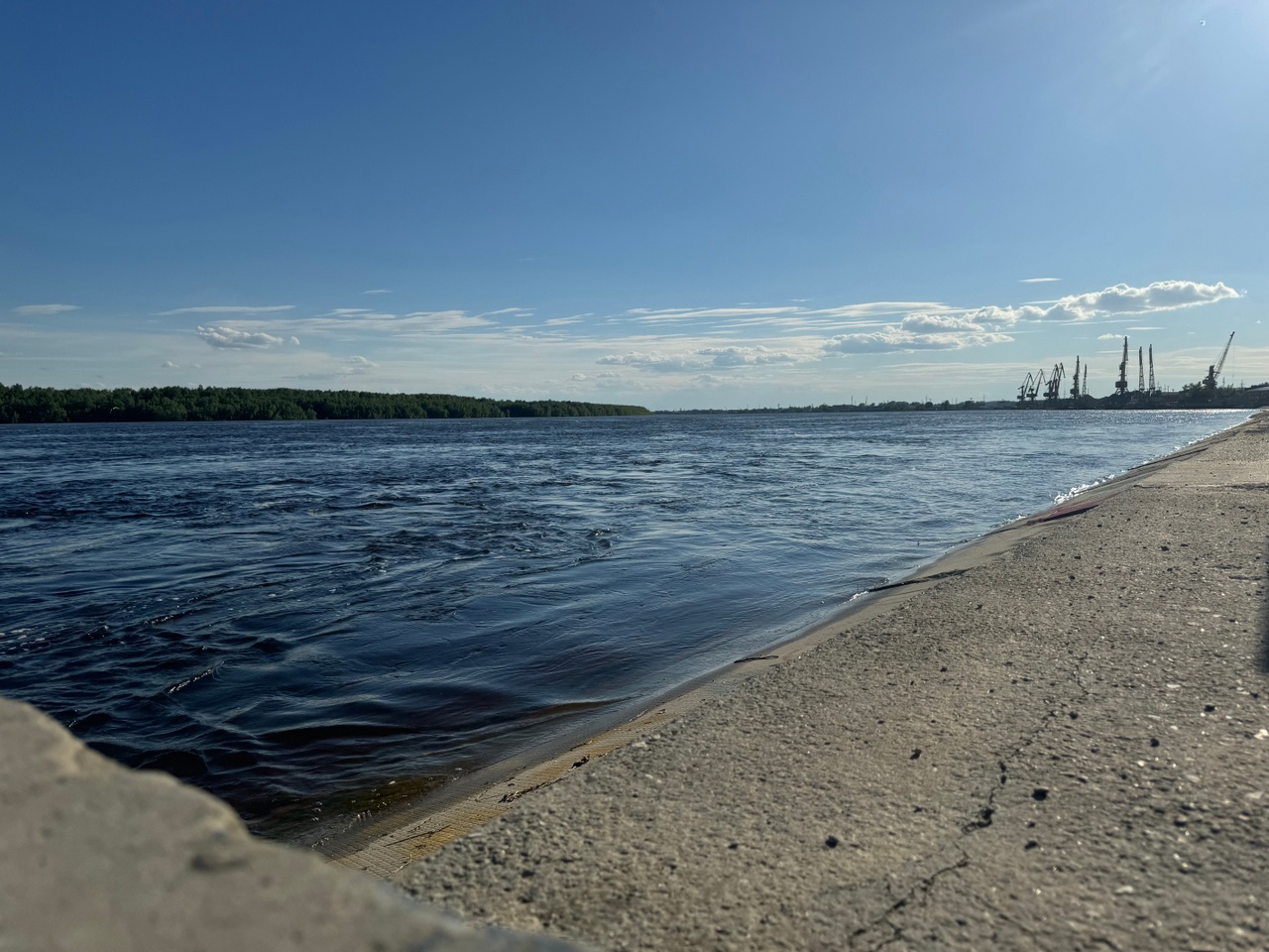 река Обь в районе Нижневартовска