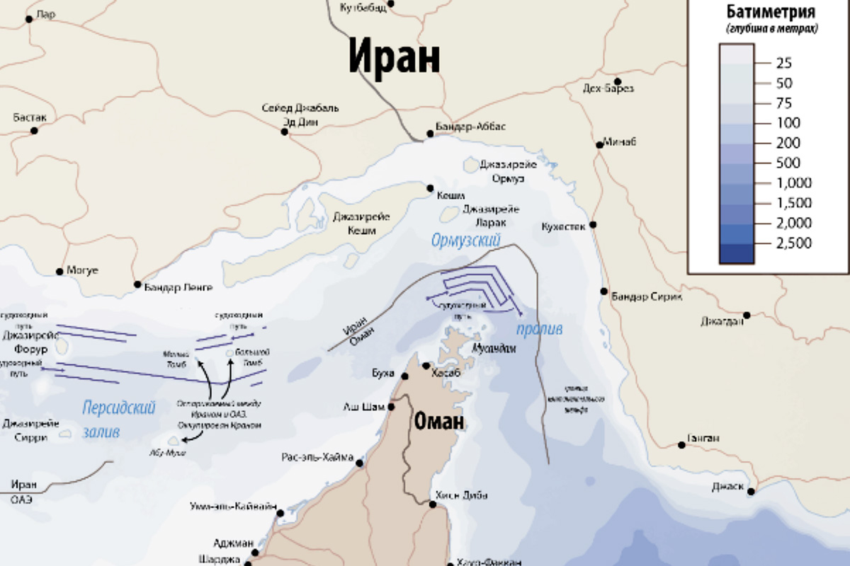 Блокада Ормузского пролива