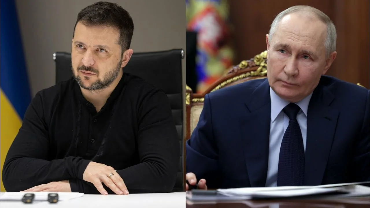 президент украины владимир зеленский и президент россии владимир путин