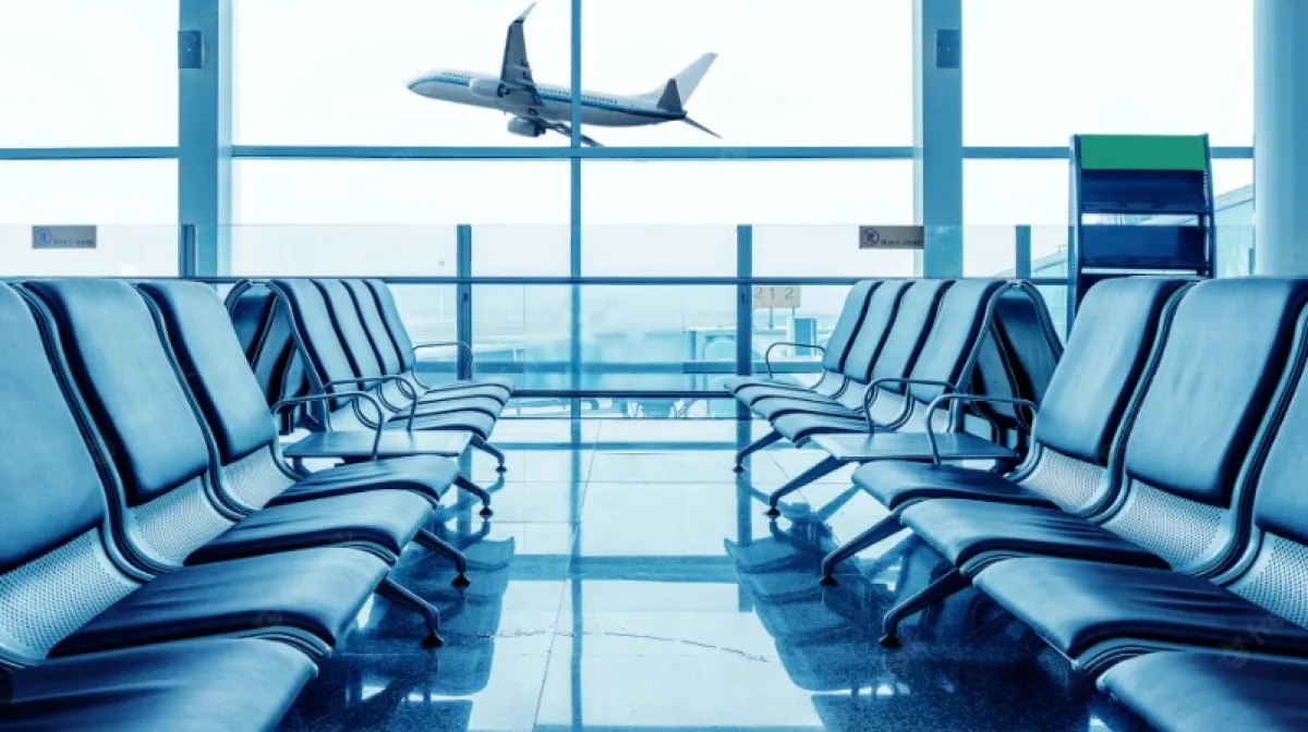 зал ожидания аэропорта