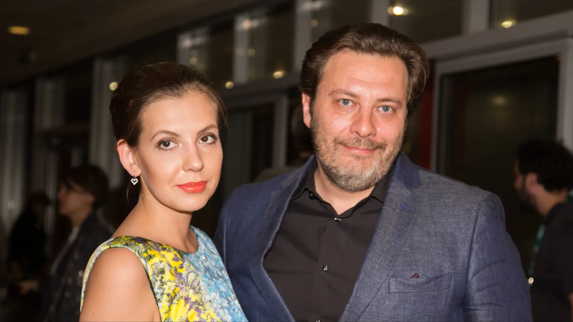 Сергей Минаев с семьей