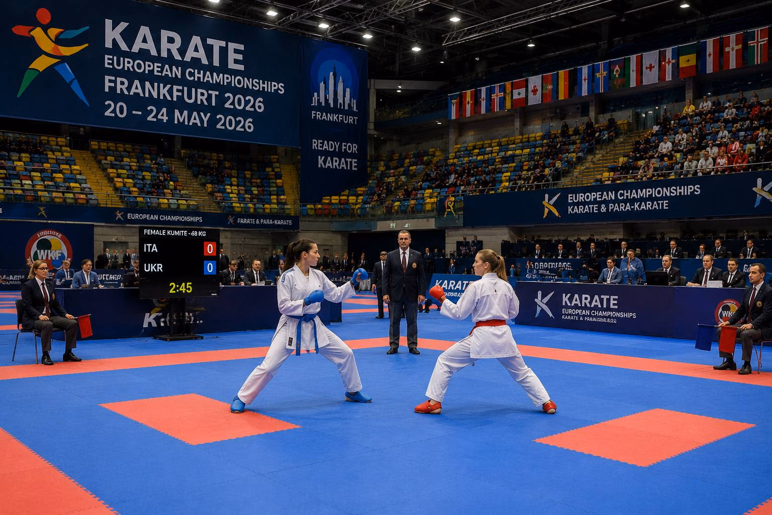 чемпионат европы по каратэ во франкфурте