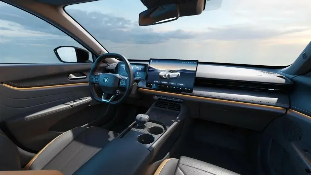 Changan Uni-V 2026 интерьер салона