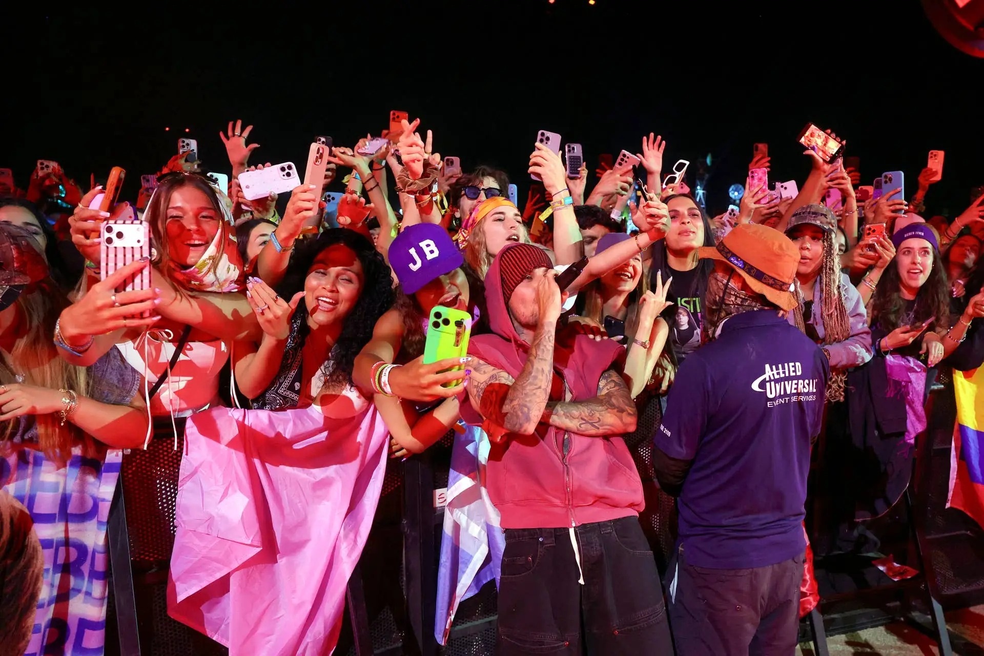 Джастин Бибер афтепати Coachella 2026 гости вечеринки