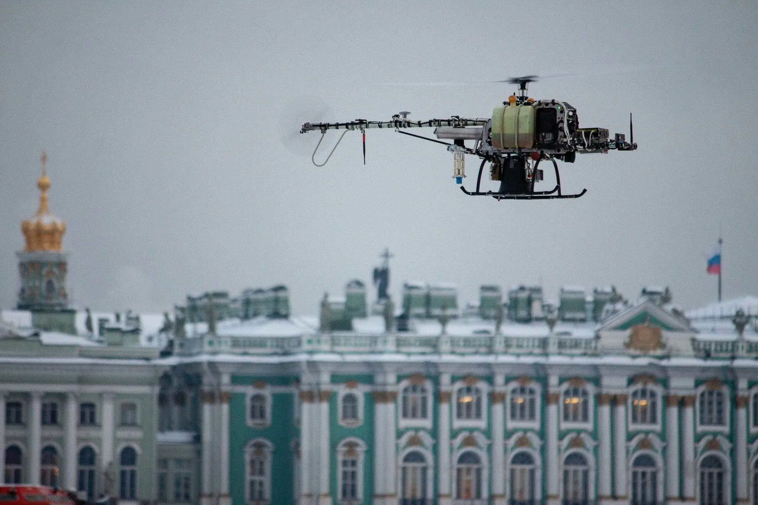 атакa бплa над спб
