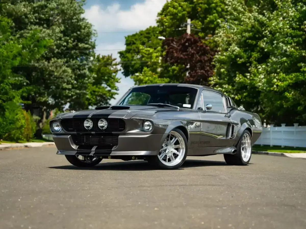 классический mustang 1967 с карбоновым кузовом