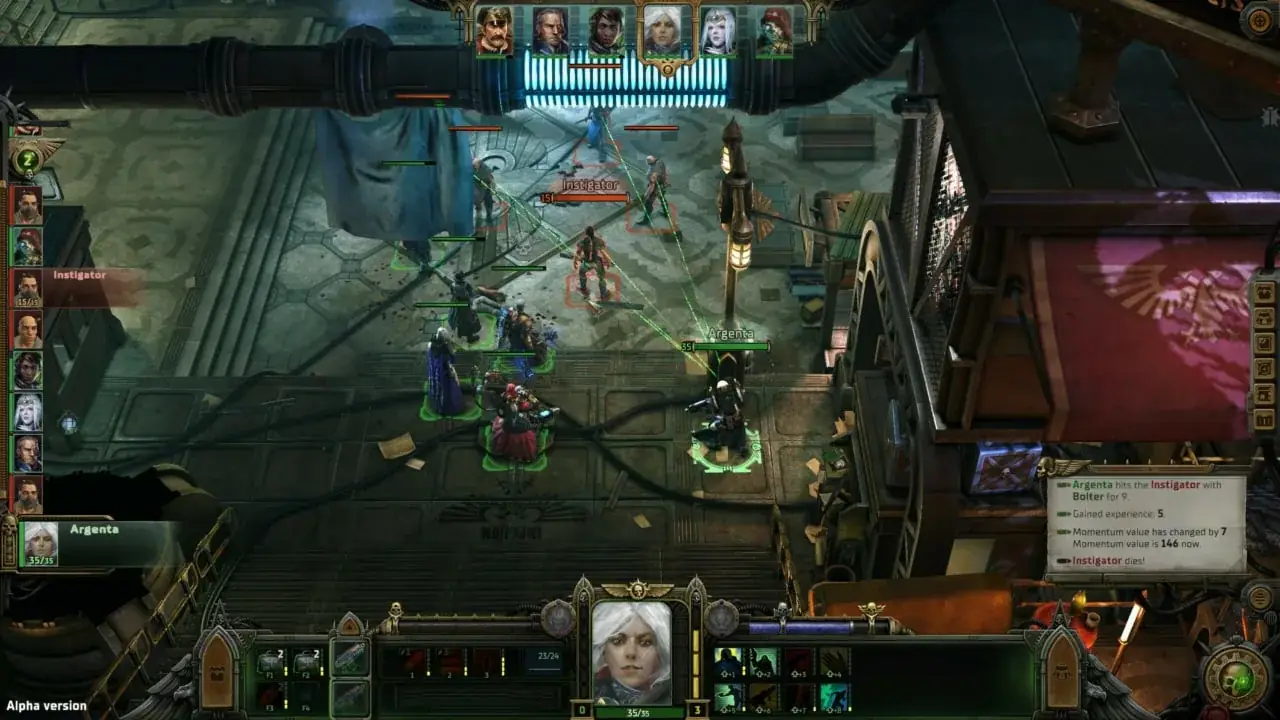 Warhammer 40k Rogue Trader игровой процесс