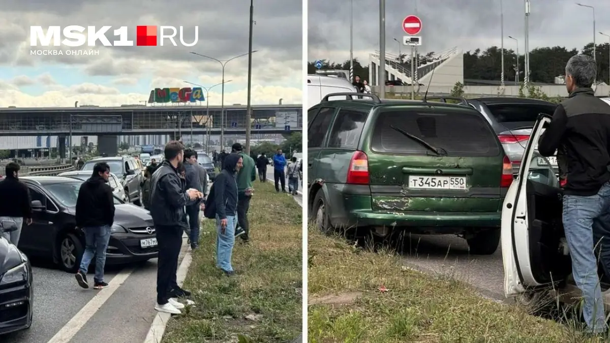 пожар на рынке Садовод Москва