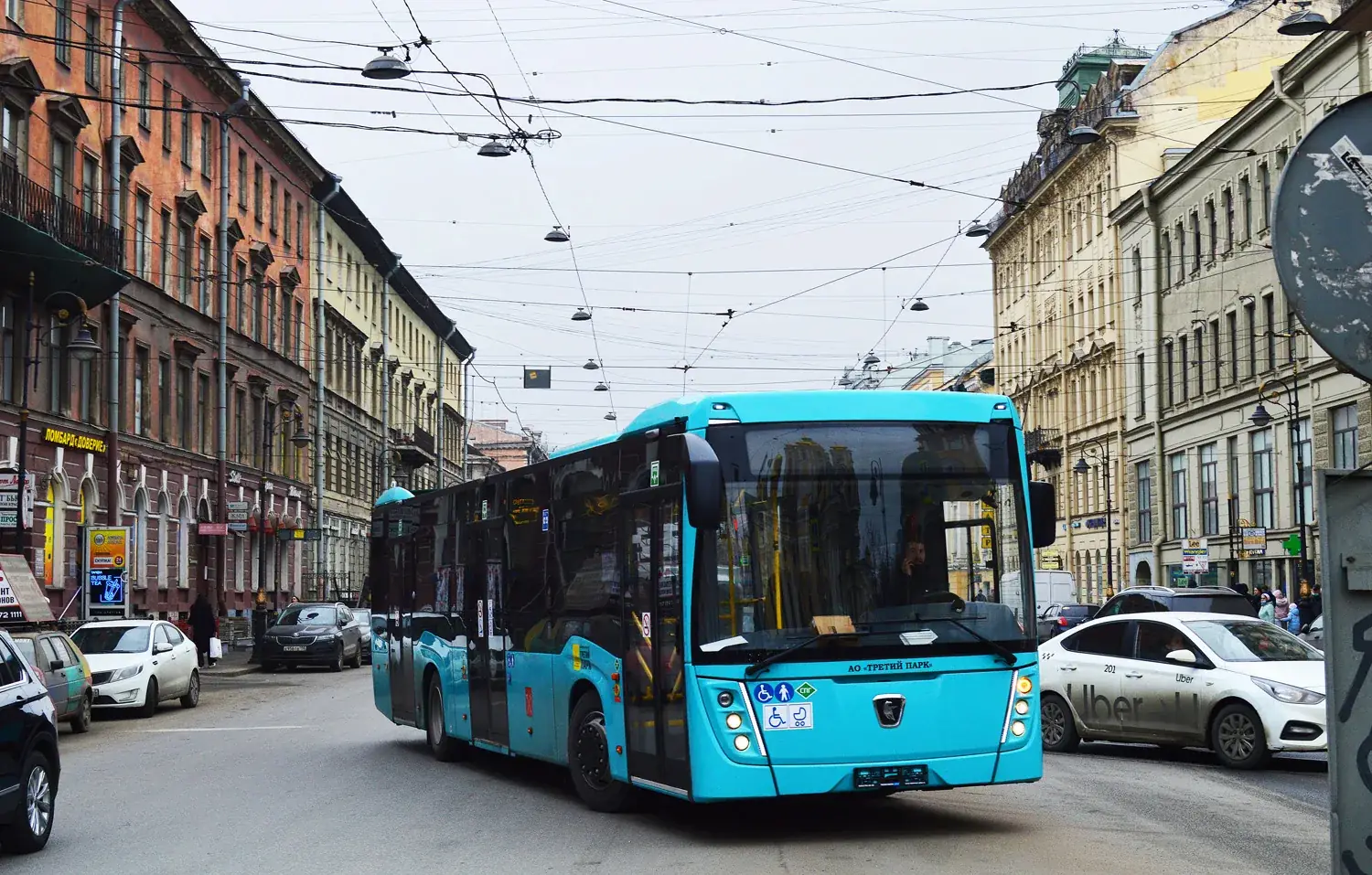 автобусы в Петербурге