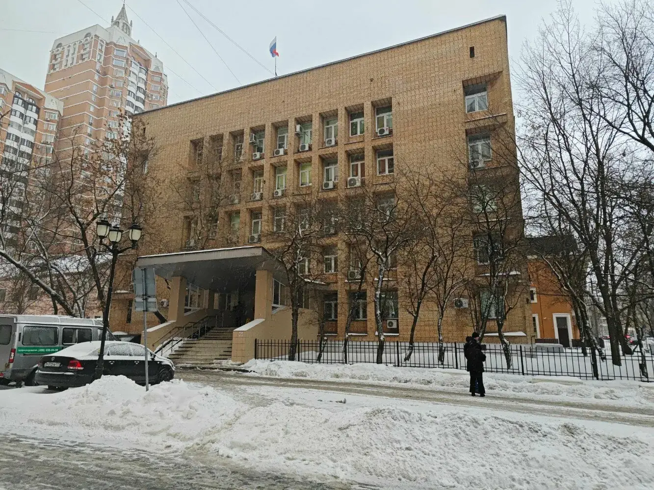 Пресненский районный суд Москва здание фасад