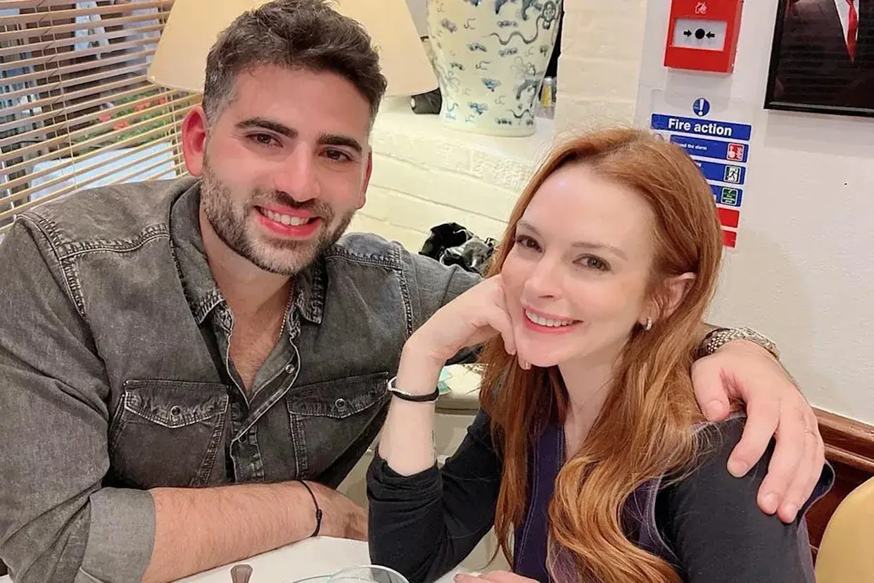 Lindsay Lohan Bader Shammas son Luai Dubai 2026