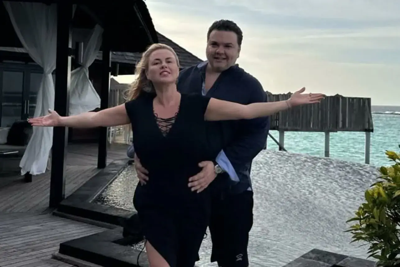 Anna Semenovich Denis Shreer Maldives vacation photos
