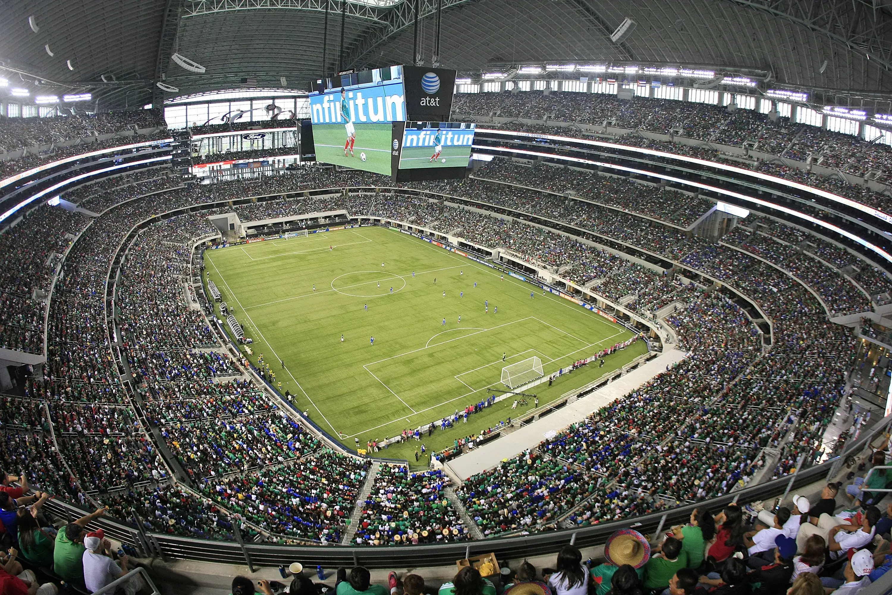стадион AT&T Даллас ЧМ 2026 tribunes