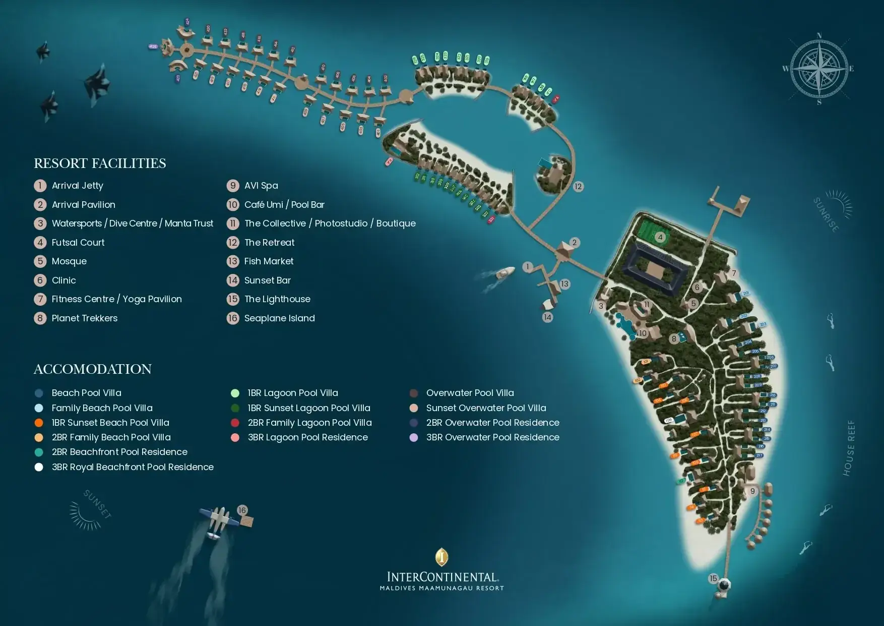 luxury Maldives resorts celebrity favorites map